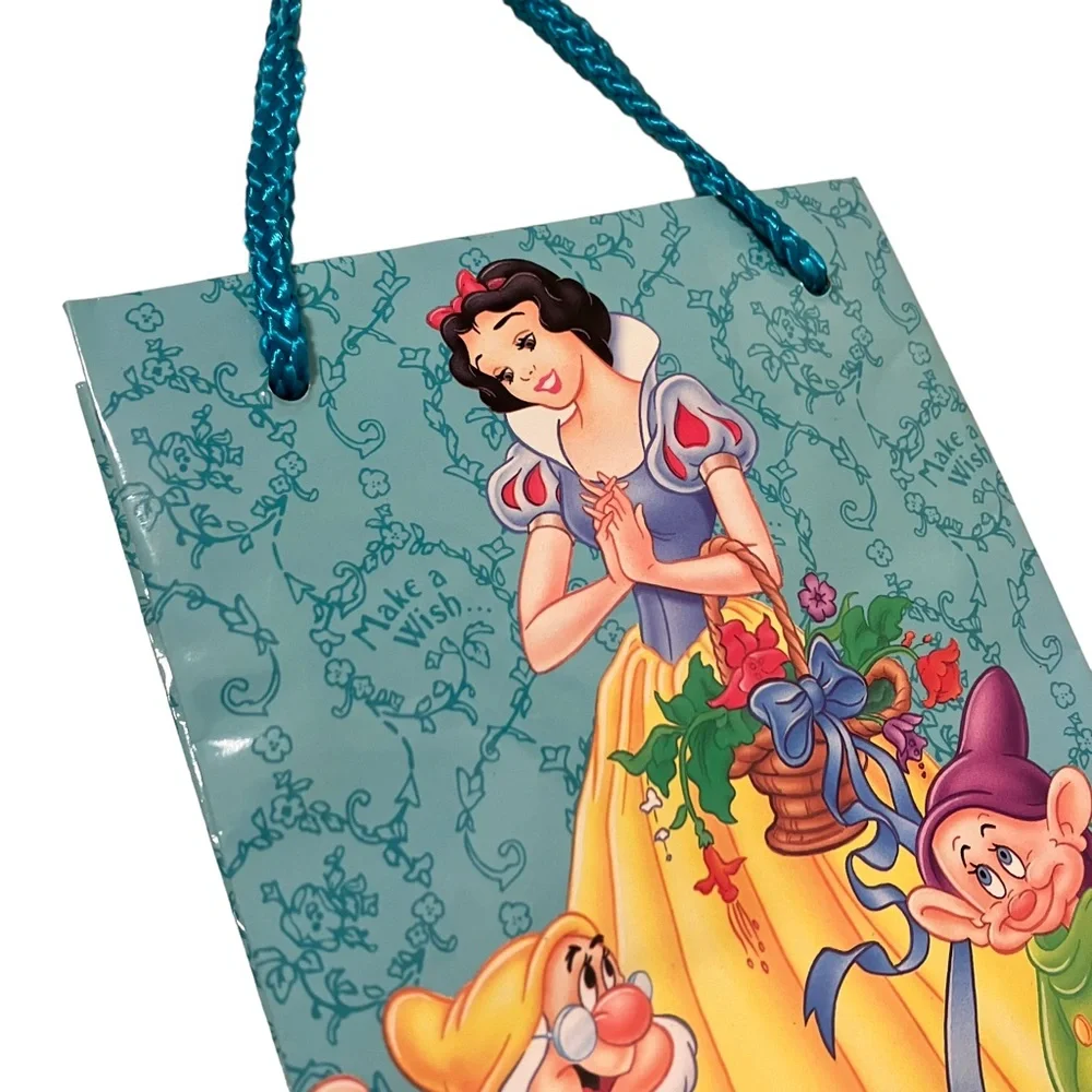 Vintage Disney Snow White & The Seven Dwarfs Gibson Greetings Gift Bag